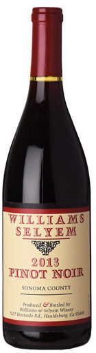 2013 WILLIAMS SELYEM "SONOMA COUNTY" PINOT NOIR