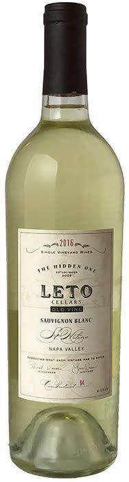 2016 LETO CELLARS “OLD VINE” SAUVIGNON BLANC