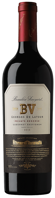 2015 BV GEORGES DE LATOUR PRIVATE RESERVE, CABERNET SAUVIGNON