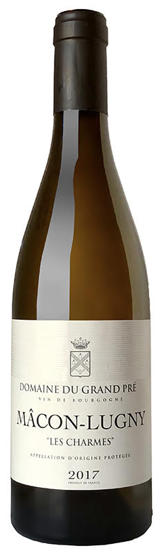 2017 DOMAINE du GRAND PRE "LES CHARMES" MÂCON-LUGNY