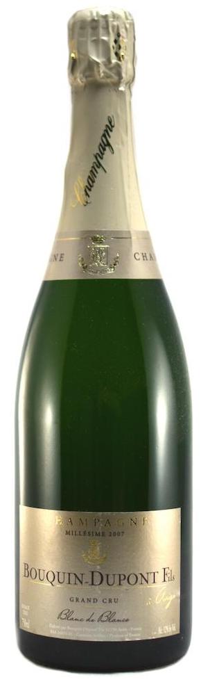2007 BOUQUIN-DUPONT "BLANC DE BLANCS" GRAND CRU CHAMPAGNE