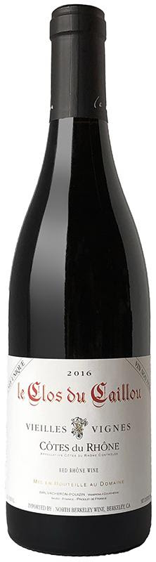 2016 CLOS Du CAILLOU "CÔTES-DU-RHÔNE" CUVEE UNIQUE, VV