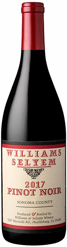 2017 WILLIAMS SELYEM "SONOMA COUNTY" PINOT NOIR