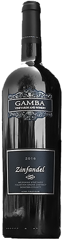 2016 GAMBA "MESSANA VINEYARD" ZINFANDEL