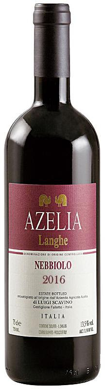 2016 AZELIA LANGHE NEBBIOLO