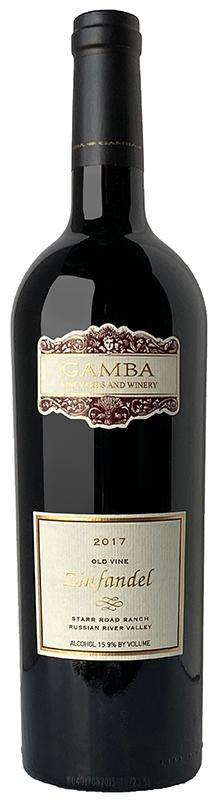 2017 GAMBA "STARR ROAD RANCH" ZINFANDEL