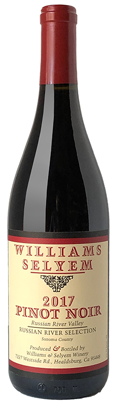 2017 WILLIAMS SELYEM "RUSSIAN RIVER SELECTION" PINOT NOIR
