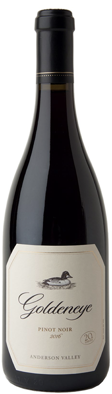 2016 GOLDENEYE "ANDERSON VALLEY" PINOT NOIR