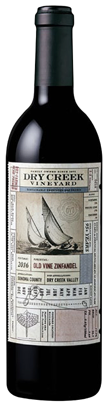 2016 DRY CREEK VINEYARDS OLD VINE ZINFANDEL