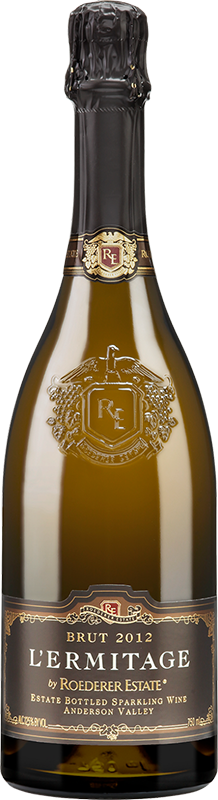 2012 ROEDERER "L'ERMITAGE" ESTATE BRUT, SPARKLING WINE