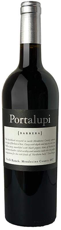 2017 PORTALUPI PAULI RANCH BARBERA