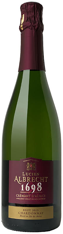 2013 LUCIEN ALBRECHT 1698 BRUT (CHARDONNAY) CREMANT D'ALSACE