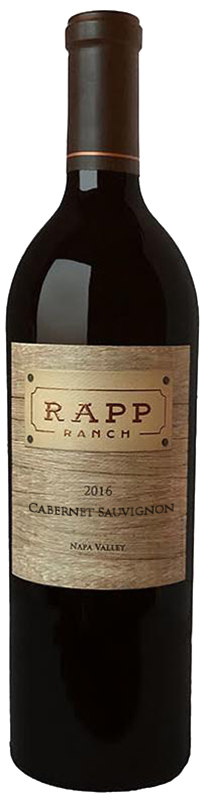 2016 RAPP RANCH NAPA VALLEY CABERNET SAUVIGNON