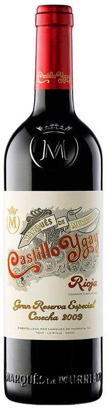 2009  MARQUES de MURRIETA CASTILLO YGAY GRAN RESERVA ESPECIAL RIOJA