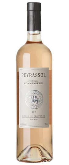 2019 PEYRASSOL COTES DE PROVENCE ROSE COMMANDERIE