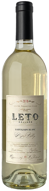 2019 LETO CELLARS NAPA VALLEY SAUVIGNON BLANC