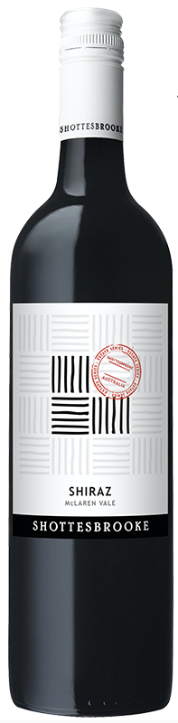 2016 SHOTTESBROOKE ESTATE SERIES MCLAREN VALE SHIRAZ