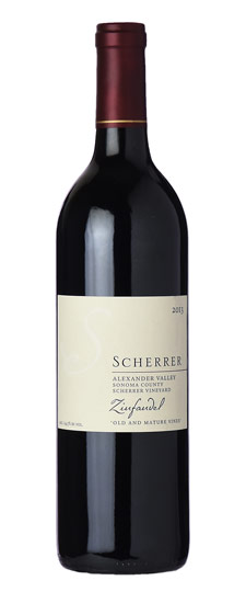 2015 SCHERRER OLD & MATURE VINES ZINFANDEL