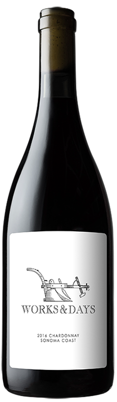 2016 WORKS & DAYS SONOMA COAST CHARDONNAY