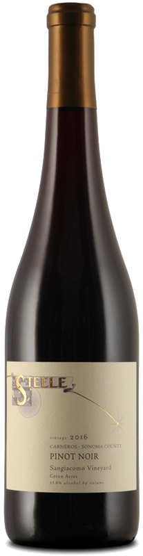 2016 STEELE SANGIACOMO VINEYARD GREEN ACRES PINOT NOIR