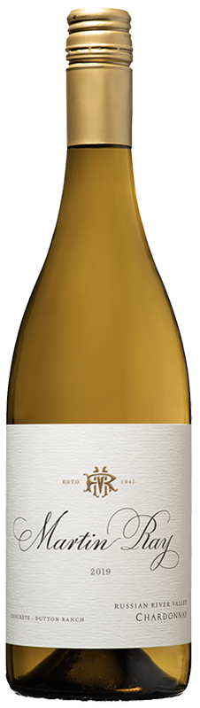 2019 MARTIN RAY DUTTON RANCH VINEYARD CONCRETE FERMENTED  CHARDONNAY