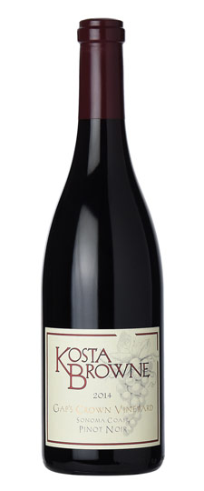 2014 KOSTA BROWNE GAP'S CROWN VINEYARD PINOT NOIR