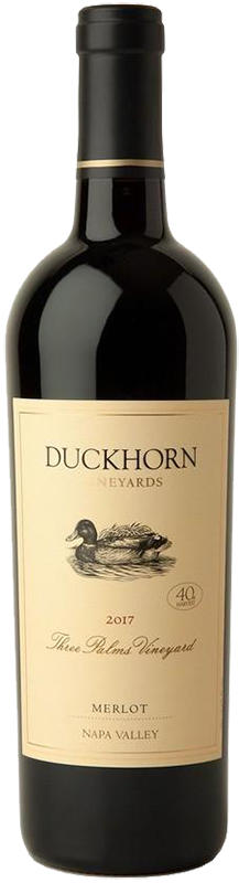 2017 DUCKHORN THREE PALMS VINEYARD MERLOT