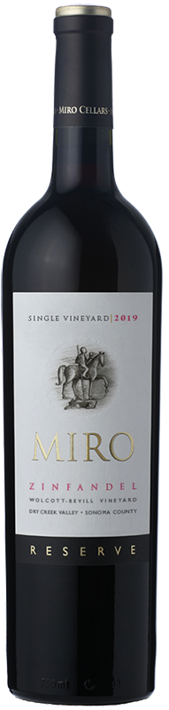 2019 MIRO CELLARS WOLCOTT-BEVILL VINEYARD RESERVE ZINFANDEL