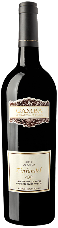 2019 GAMBA STARR ROAD RANCH ZINFANDEL