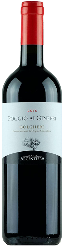 2016 TENUTA ARGENTIERA POGGIO AI GINEPRI BOLGHERI ROSSO