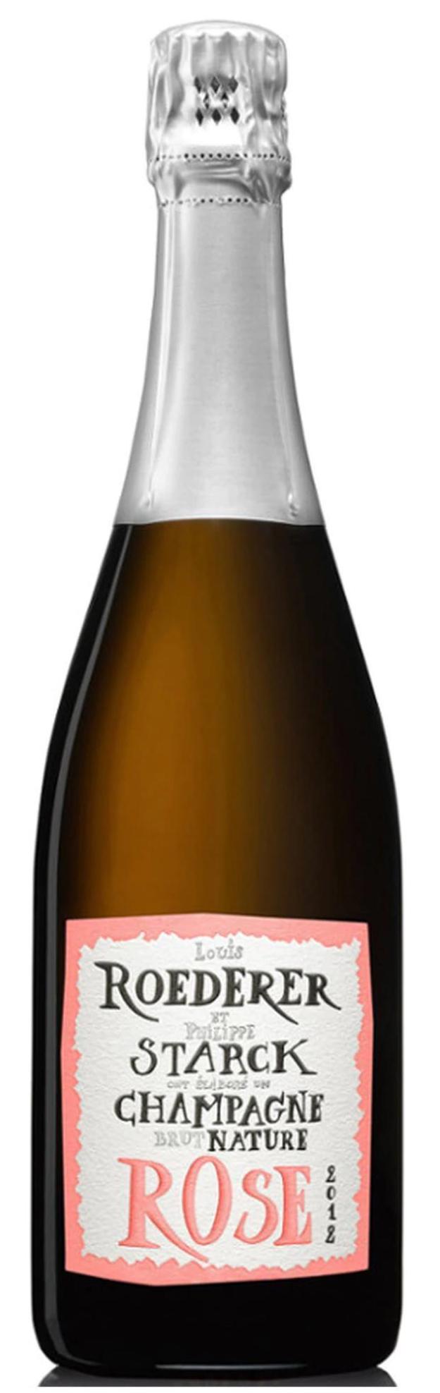 2012 LOUIS ROEDERER & PHILIPPE STARCK BRUT ROSE NATURE