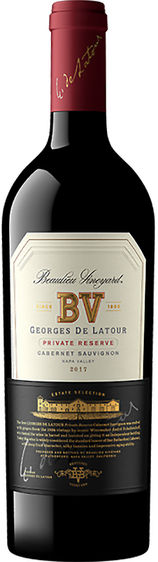 2017 BV GEORGES DE LATOUR PRIVATE RESERVE CABERNET SAUVIGNON