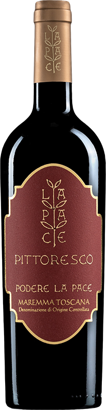 2017 PITTORESCO PODERE LA PACE MAREMMA TOSCANA ROSSO