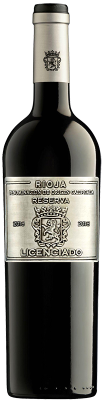 2016 BODEGAS BURGO VIEJO LICENCIADO  RIOJA RESERVA