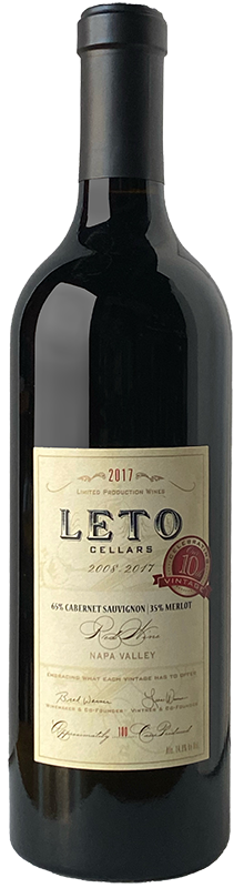 2017 LETO CELLARS NAPA VALLEY PROPRIETARY RED