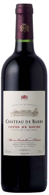 2015 CHATEAU DE BARBE BORDEAUX COTES DE BOURG