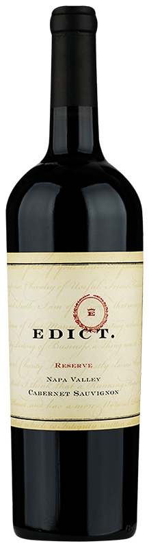2018 EDICT RESERVE NAPA VALLEY CABERNET SAUVIGNON