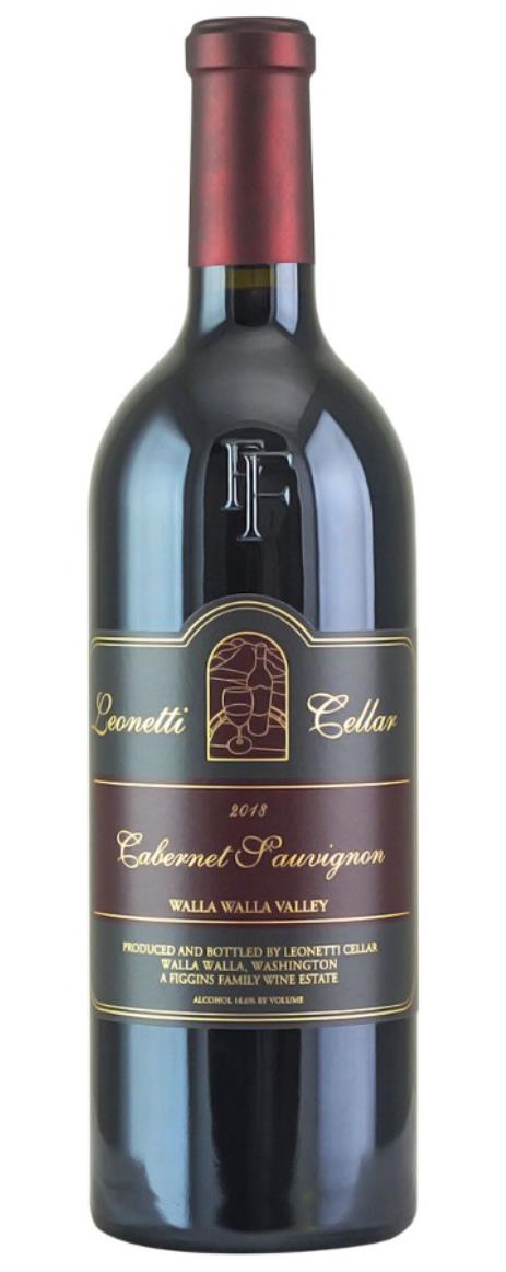2018 LEONETTI WALLA WALLA VALLEY CABERNET SAUVIGNON