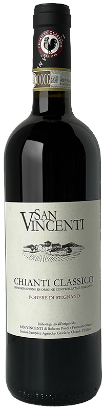 2017 SAN VINCENTI PODERE DI STIGNANO CHIANTI CLASSICO