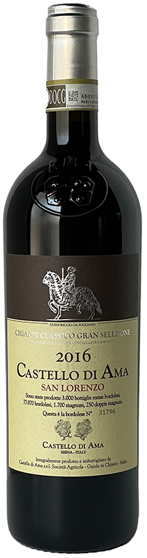 2016 CASTELLO DI AMA CHIANTI CLASSICO SAN LORENZO GRAN SELEZIONE