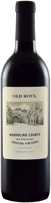 2018 SARACINA OLD SOUL MENDOCINO COUNTY PROPRIETARY RED