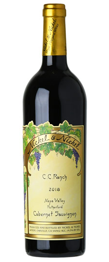 2018 NICKEL & NICKEL C.C. RANCH RUTHERFORD CABERNET SAUVIGNON