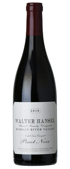 2018 WALTER HANSEL "CAHILL LANE" PINOT NOIR