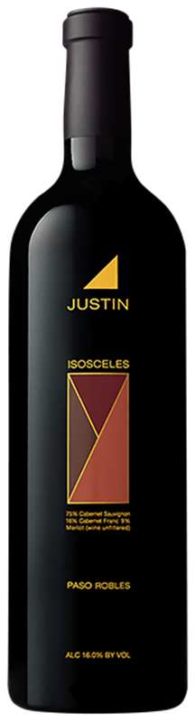 2019 JUSTIN ISOSCELES PROPRIETARY RED, PASO ROBLES