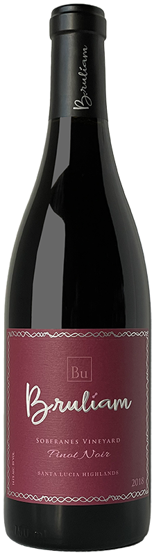2018 BRULIAM SOBERANES VINEYARD PINOT NOIR