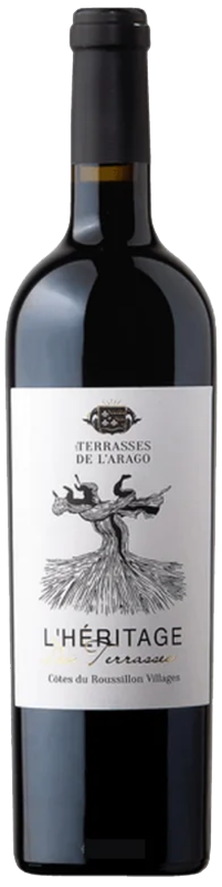 2015 LES TERRASSES DE L’ARAGO L’HERITAGE DES TERRASSES COTES DU ROUSSILLON VILLAGES