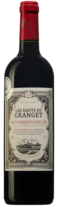 2018 LES HAUTS DE GRANGET SAINT-EMILION GRAND CRU