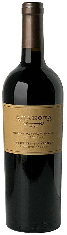 2011 ANAKOTA HELENA DAKOTA VINEYARD CABERNET SAUVIGNON