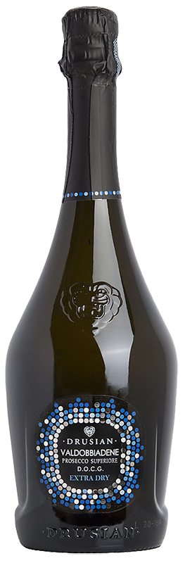 DRUSIAN PROSECCO VALDOBBIADENE PROSECCO SUPERIORE DOCG EXTRA DRY NV