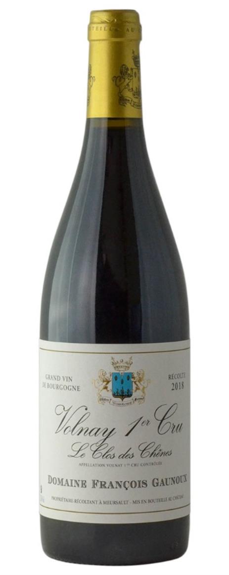 2018 DOMAINE FRANÇOIS GAUNOUX VOLNAY 1ER CRU CLOS DES CHENES